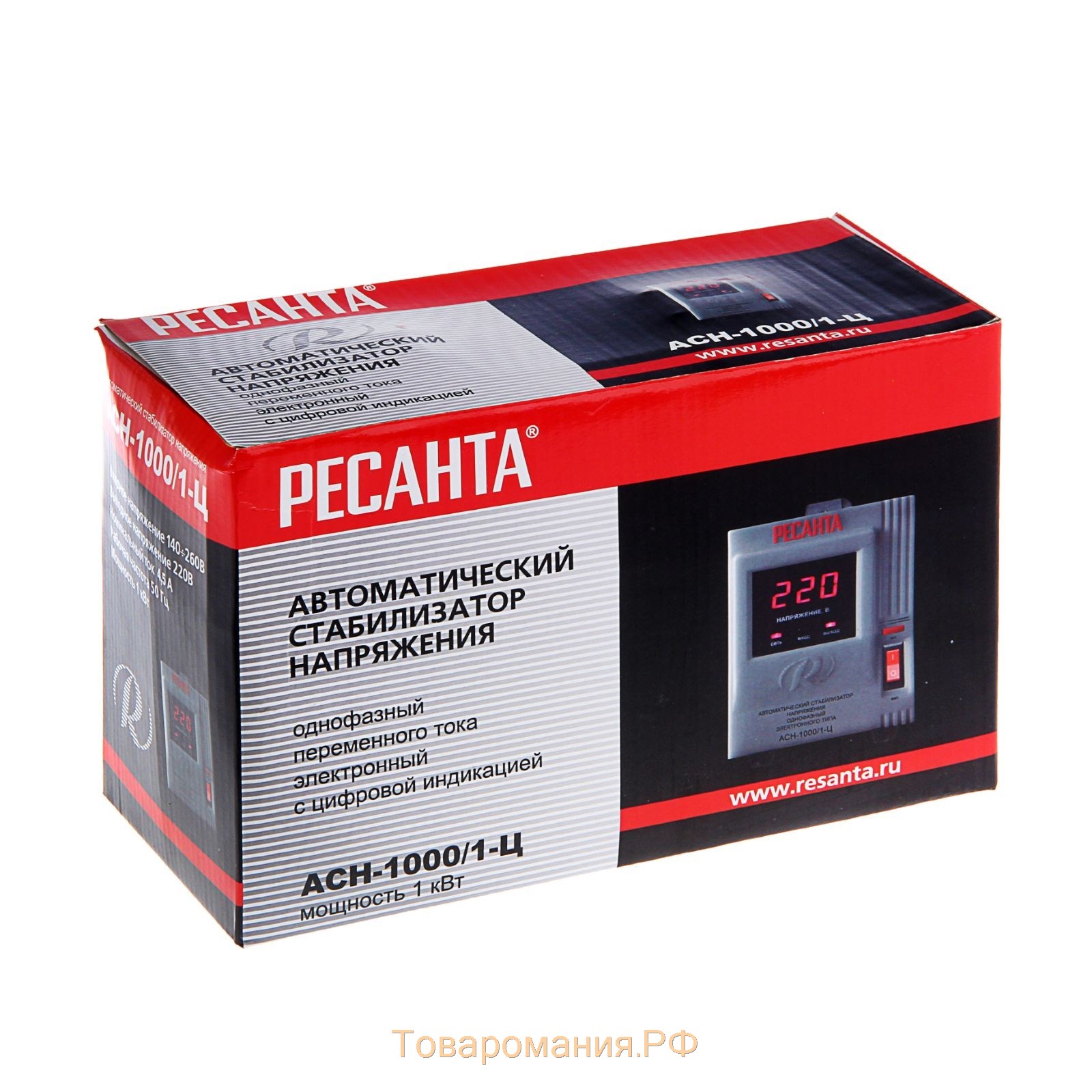 Стабилизатор "Ресанта" АСН-1 000/1-Ц