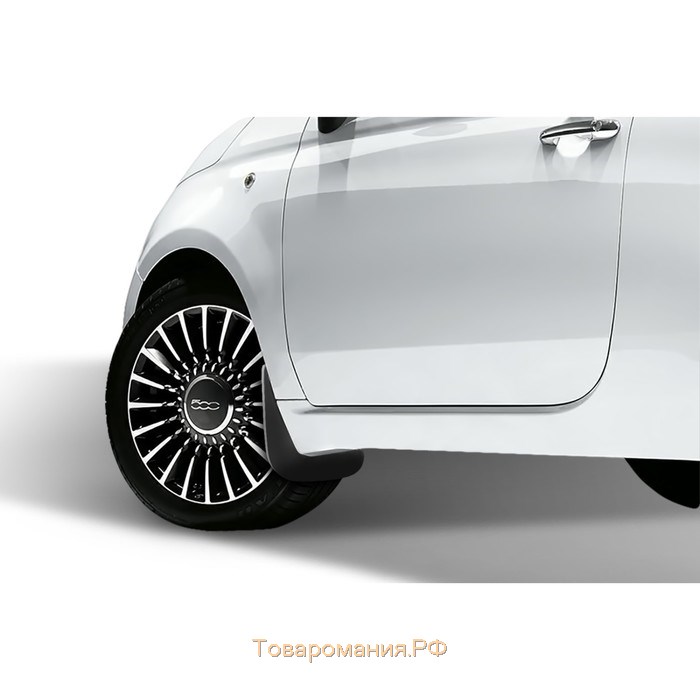 Брызговики передние Fiat 500, 2007-2011 2шт (полиуретан)