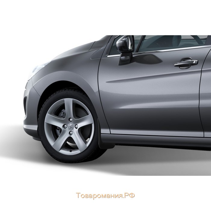 Брызговики передние Peugeot 408, 2012-2016 седан 2 шт (полиуретан)