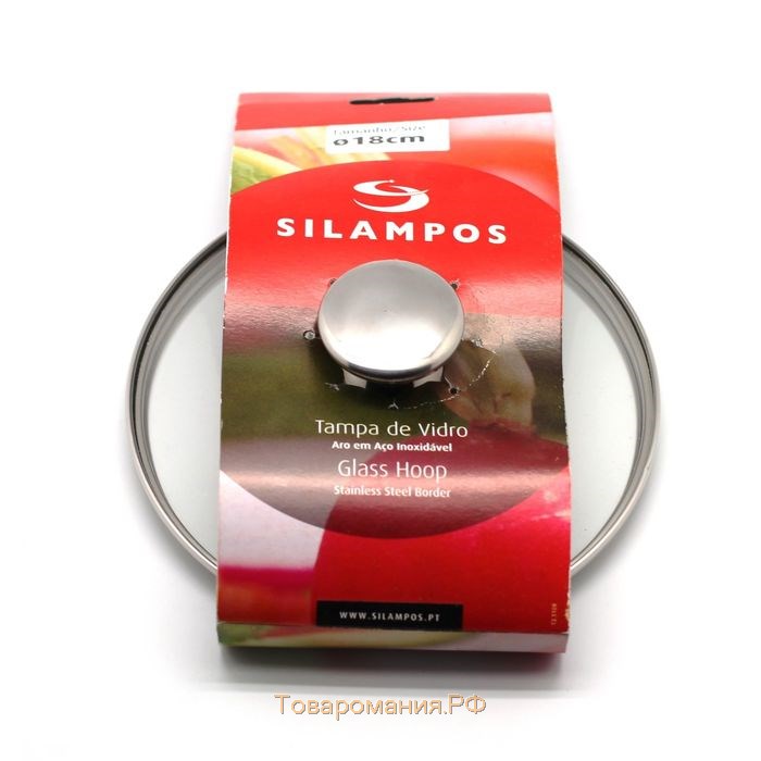 Крышка для кастрюли Silampos, стекло, 18 см