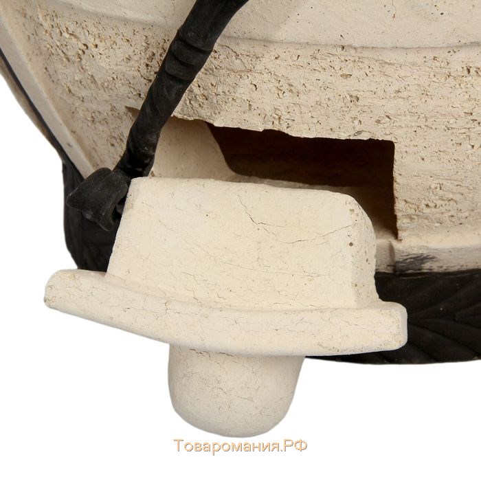 Тандыр "Сармат Есаул" h-82 см, d-54, 81 кг, 8 шампуров, кочерга, совок