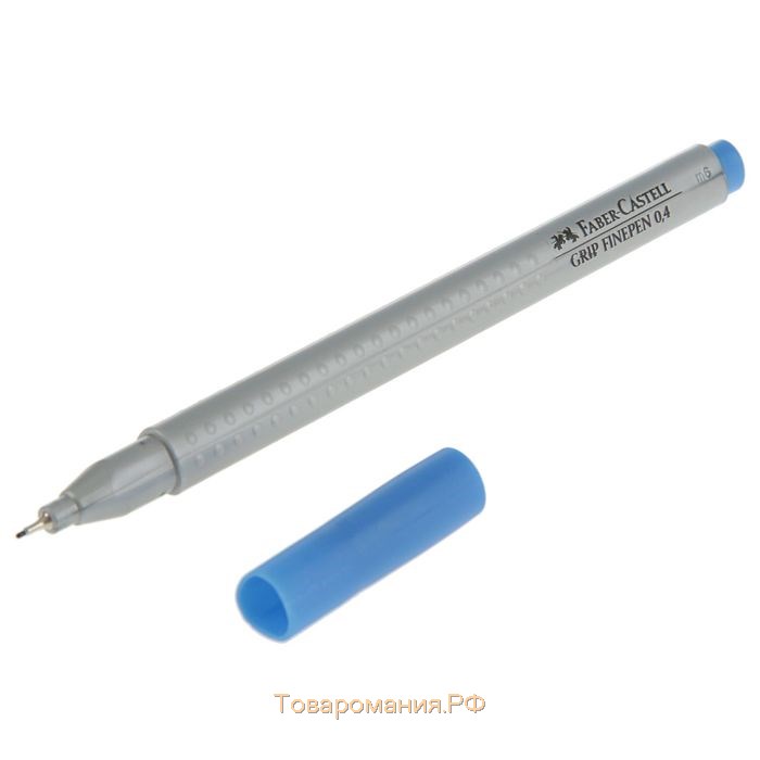 Набор ручек капиллярных 10 цветов Faber-Castell GRIP 0.4 мм в пластиковом футляре 151610