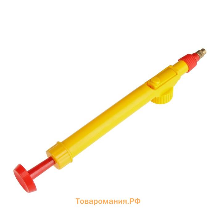 Опрыскиватель ручной, длина 29 см, с резьбой под пульверизатор/бутылку, пластик, Greengo