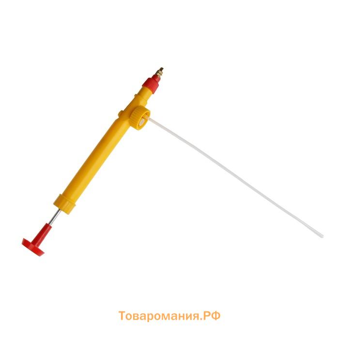 Опрыскиватель ручной, длина 29 см, с резьбой под пульверизатор/бутылку, пластик, Greengo