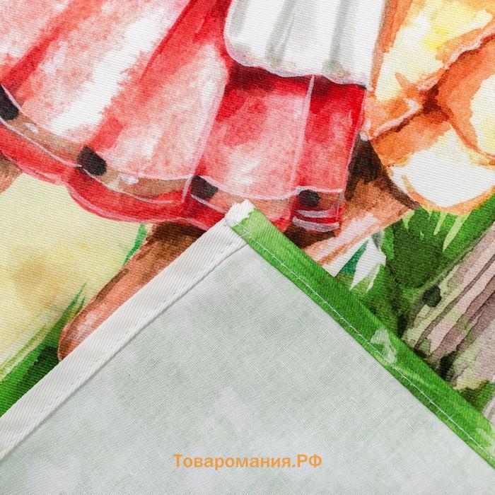 Полотенце пасхальное  «Любви и тепла» 40×73 см, 100% хлопок, саржа 190 г/м²