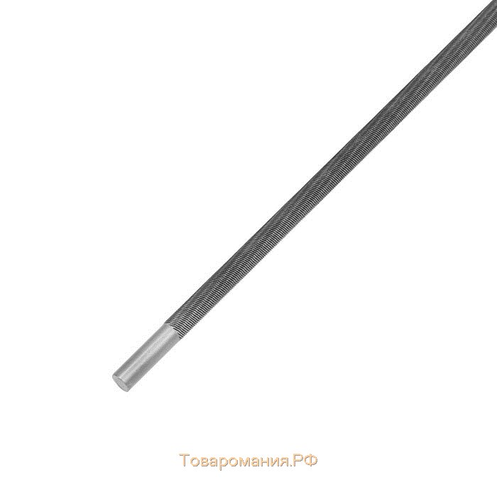 Напильник ТУНДРА, для заточки цепей шаг 3/8", круглый, сталь ШХ15, d=5.5 мм, №3, 200 мм