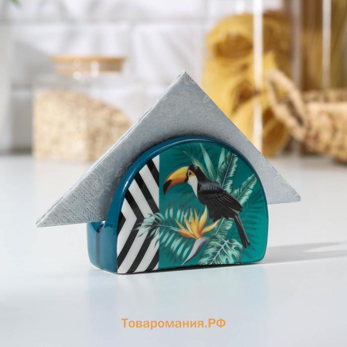 Салфетница  «Тропики», 9.8×4.5×6.2 см