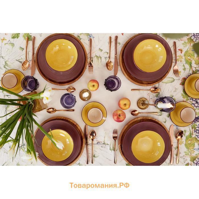Скатерть  Provence, 220×150 +/- 3 см, 100% хлопок, саржа 190 гр/м2