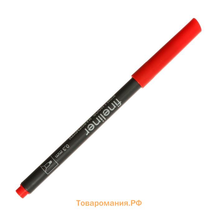 Набор ручек капиллярных 24 цвета, 0,3 мм Koh-I-Noor FINELINERS 7021, пластмассовая упаковка