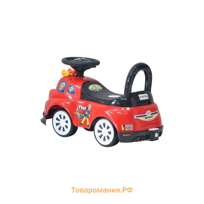 Каталка детская Everflo Happy Car, цвет красный