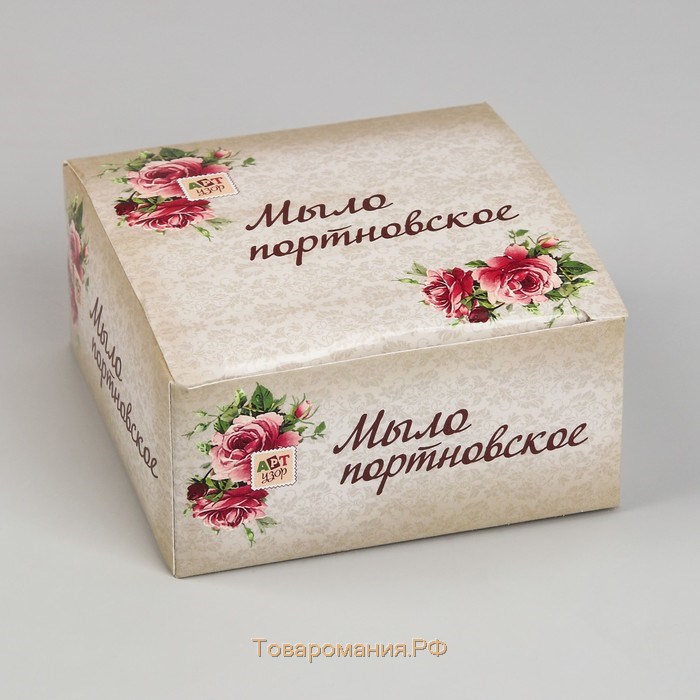 Мыло портновское, исчезающее, 4 × 4 см, 50 шт, цвет белый