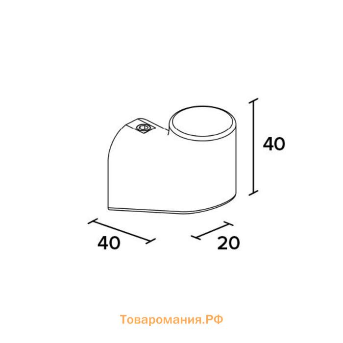 Крючок одинарный CUT011