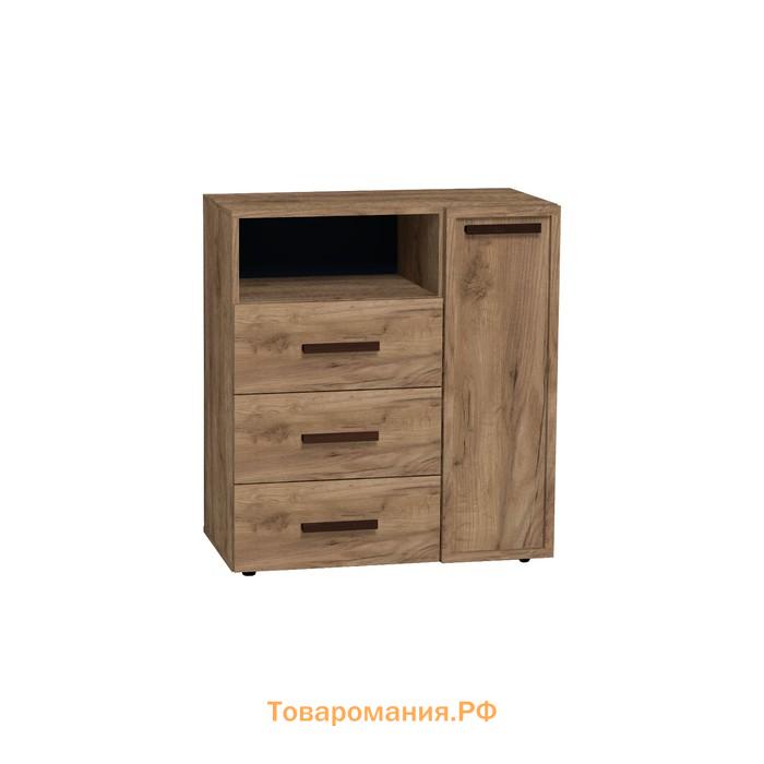 Тумба для обуви Nature 89, 782 × 405 × 879 мм, цвет дуб табачный craft