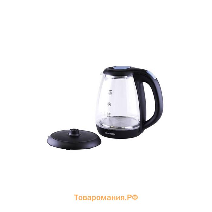 Чайник электрический Blackton Bt KT1824G, 1.8 л, 1500 Вт, чёрный