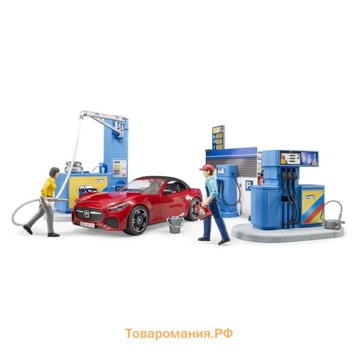 Игровой набор «Автозаправка с автомойкой и аксессуарами»