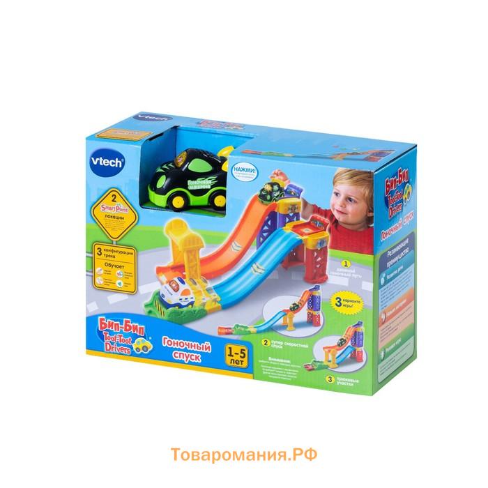 Игровой набор «Гоночный спуск 2 в 1» VTech Бип-Бип Toot-Toot Drivers