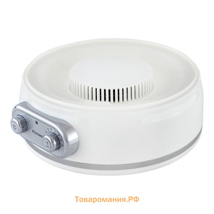 Сушилка для овощей и фруктов Pioneer FD806D, 450 Вт, 5 ярусов, белая