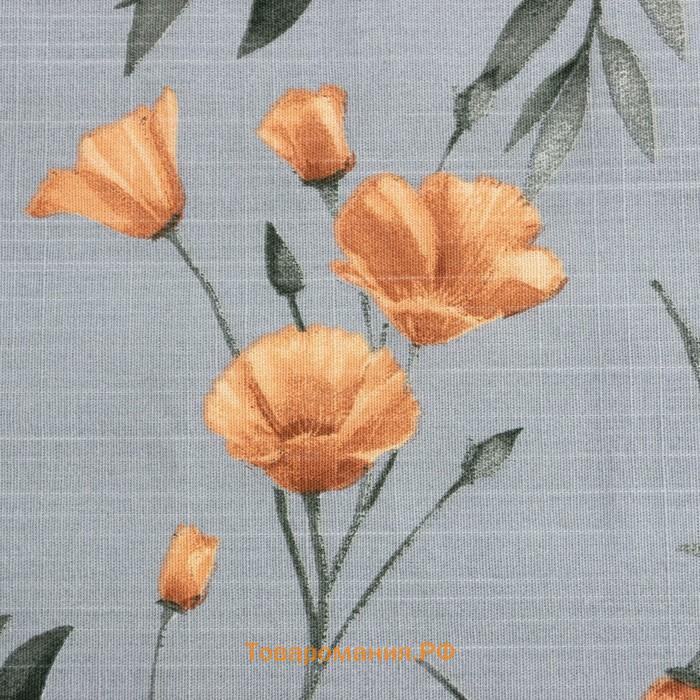 Дорожка  Yellow poppies 40х149 см, 100% хлопок, репс 210 г/м2