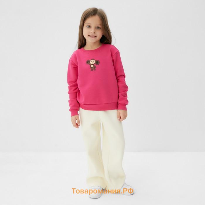 Толстовка детская KAFTAN Чебурашка, размер 30 (98-104 см)