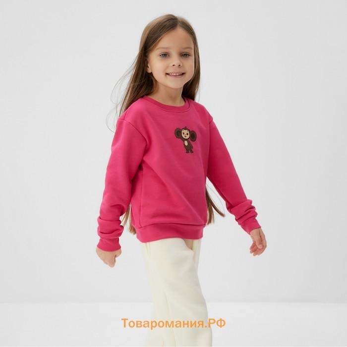 Толстовка детская KAFTAN Чебурашка, размер 30 (98-104 см)