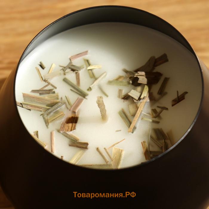 Ароматическая свеча в баночке, 300 г, lemongrass