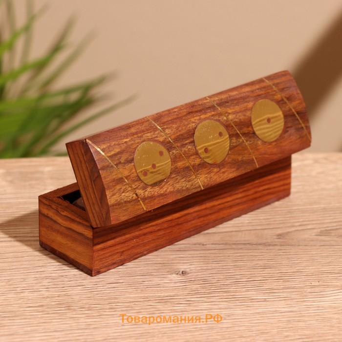 Игра настольная «Кубики», 12.5×4×4 см, дерево шишам