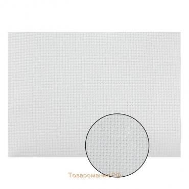 Канва для вышивания, №14, 50 × 50 см, цвет белый