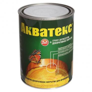 Грунт-антисептик "Акватекс", дуб, 0,8 л