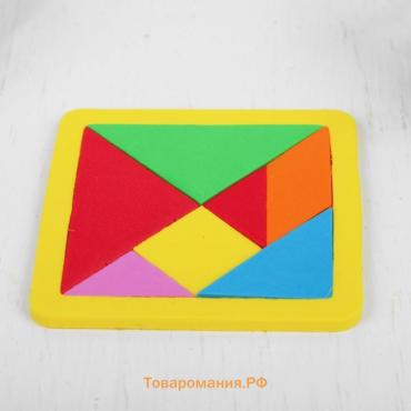 Головоломка «Танграм» 9 ×9 см, МИКС