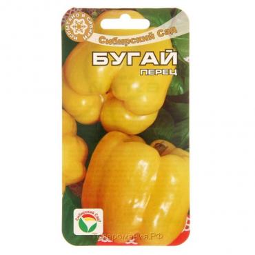 Семена Перец сладкий "Бугай", крупный, раннеспелый, 10 шт