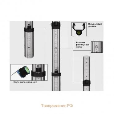 Рейка нивелира ADA STAFF 3 А00141, телескопическая, 3 м