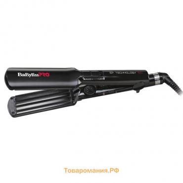 Щипцы-гофре BaByliss BAB2658EPCE, 35 Вт,  керамико-турмалиновое покрытие, 38х90 мм, черные