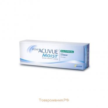 Контактные линзы 1 - Day Acuvue Moist, -12/8,5, в наборе 30шт