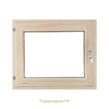Окно, 50×60см, двойное стекло, с уплотнителем, из липы