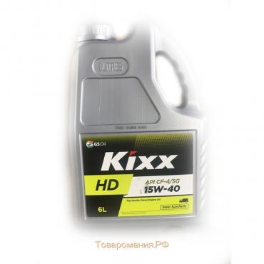 Масло моторное  Kixx HD CF-4 15W-40 Dynamic, 6 л