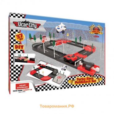 Набор игровой Terides Ucar Turbo «Гонка-турбо», 37 предметов