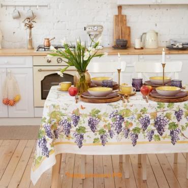 Скатерть  Provence, 220×150 +/- 3 см, 100% хлопок, саржа 190 гр/м2