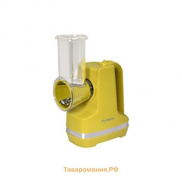 Мультирезка Oursson MS2050/GA, 150 Вт, 5 насадок, зелёное яблоко