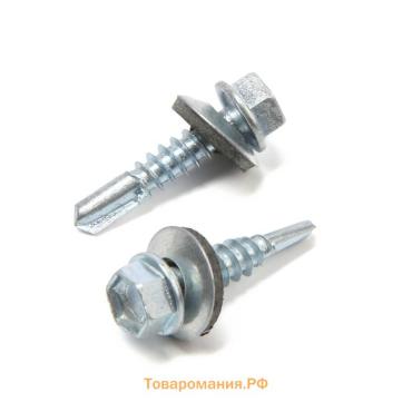 Саморезы кровельные 5.5×25 мм, оцинкованные, 200 шт.