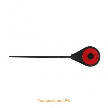 Удочка зимняя балалайка, цвет черный красный, HFB-18